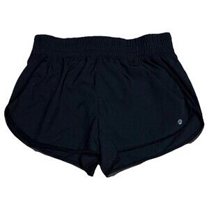 Apana Black Mesh Running Shorts Womens M Active Athletic Training Gym Workout